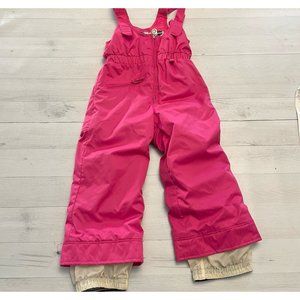 Obermeyer girls pink snow pants‎ size 4